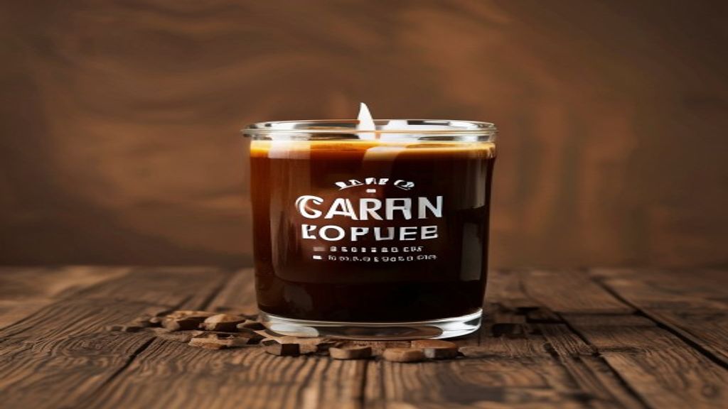 Cold brew kahve cam demleme jarinda, buzlu ve koyu renkli, yaninda kahve cekirdekleri